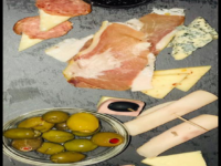 Ham cheese antipasti (285 gr)