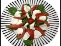Caprese salad (350 gr)