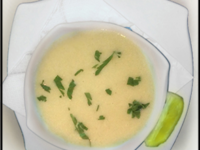 Soup with chicken cream (220 gr)